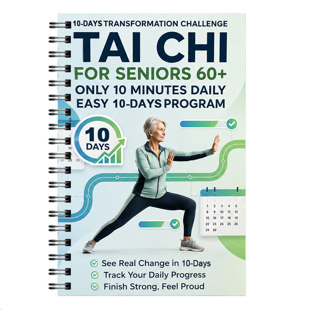 ☯️10 Days of Tai Chi – 10 Minutes a Day, One Simple Practice at a Time. NOT JUST A BOOK. A SIMPLE ROUTINE YOU CAN STICK TO.