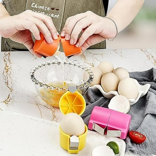 🔥🔥🔥Limited-time 😮💨 Buy 1 Get 1 Free !!!🍳 Quick Egg Cracker Tool – Open Hundreds Of Eggs Faster & Cleaner 🔥