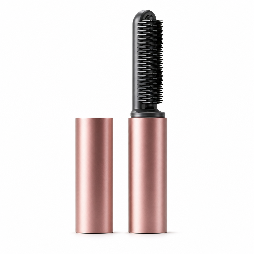Add Crown Volume Instantly! Cordless Heated Bangs Styling Comb