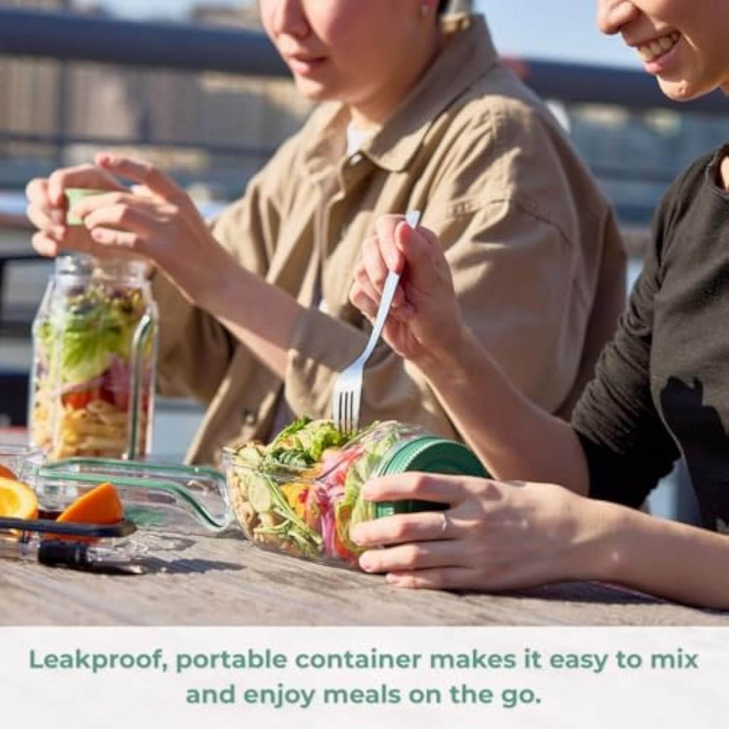 💟Vertical Layering Salad Pod Built