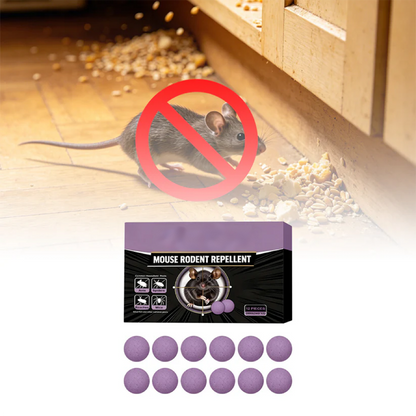 🐭 🐭12-Pack Rodent Repellent Balls for Home Kitchen--🌿 A SCENT BARRIER THEY DON’T WANT TO STICK AROUND