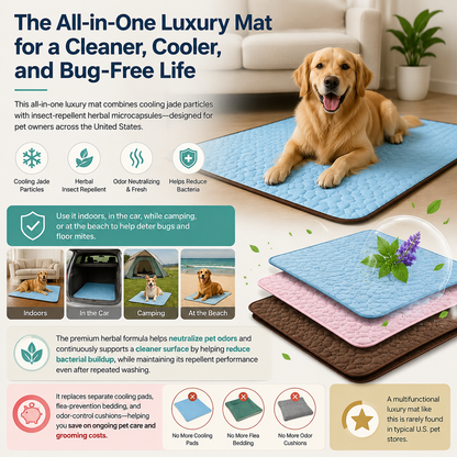 🔥Summer Hot Sale 50% OFF🧊Premium Cooling Mat For Pet
