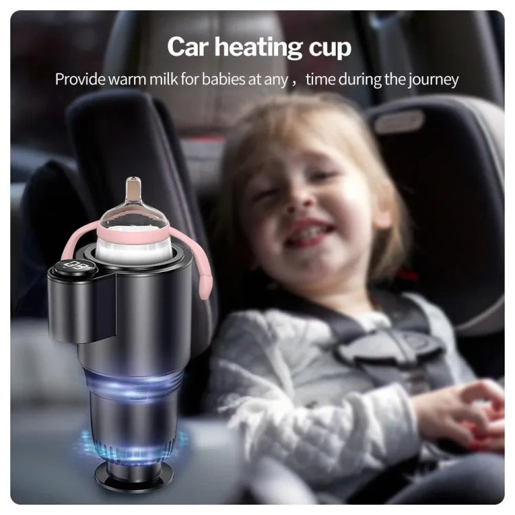 🔥❄️Car Cup Holder Smart 2-In-1 Warmer And Cooler Electric