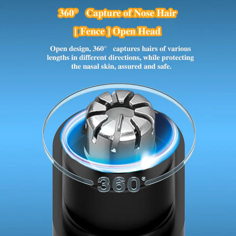 ✂️🎁HOT SALE 50% OFF💕Rechargeable Portable Digital Display Nose Hair Trimmer