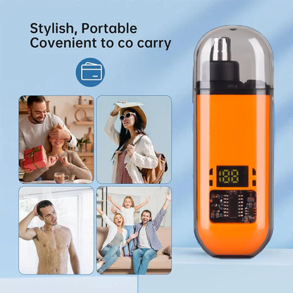 ✂️🎁HOT SALE 50% OFF💕Rechargeable Portable Digital Display Nose Hair Trimmer