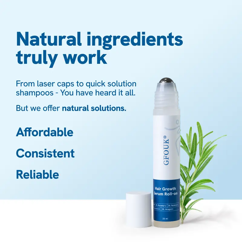 🍇Hair Growth Roll-On Serum – See hair growth in 4 weeks