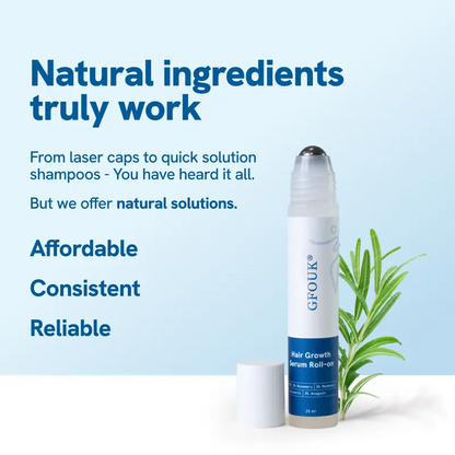 🍇Hair Growth Roll-On Serum – See hair growth in 4 weeks