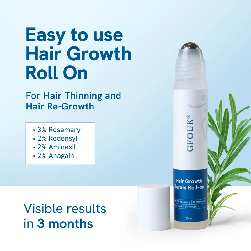 🍇Hair Growth Roll-On Serum – See hair growth in 4 weeks
