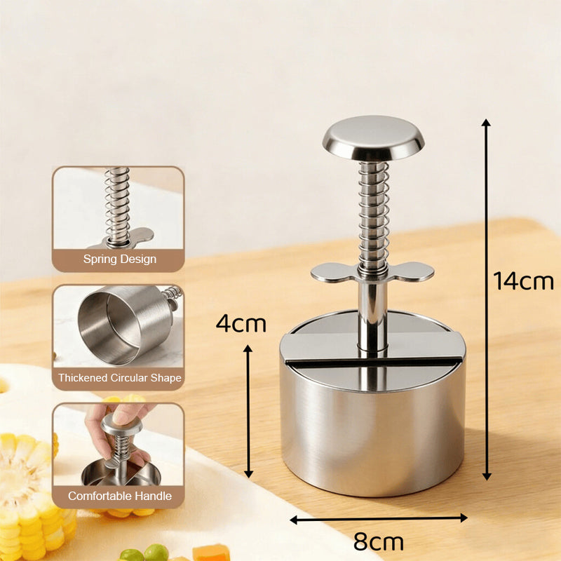 🍔 Perfect Burgers in 1 Press! The Ultimate Spring-Loaded Patty Maker — Stop Cooking Uneven, Crumbly Messes!