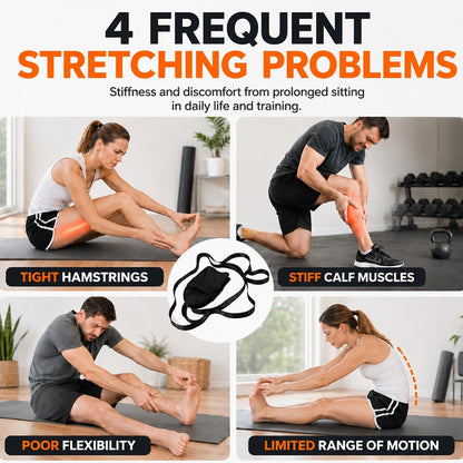 🦶Multifunctional Foot & Leg Stretching Strap - Training & Rehabilitation