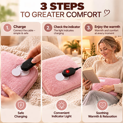 Rechargeable hot water bottles, heat packs, explosion-proof heat pads