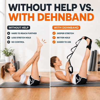 🦶Multifunctional Foot & Leg Stretching Strap - Training & Rehabilitation