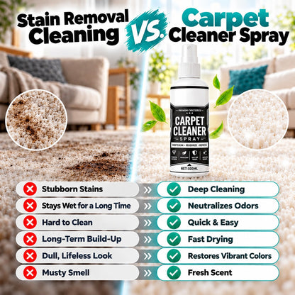 🏆  🛋️Buy 2 Get 1 Free🎁 Deep Clean Carpet Spray – Industrial-Strength Formula | Perfect for Auto Interiors, Sofas & Rugs, Effortless Stain Removal ✨