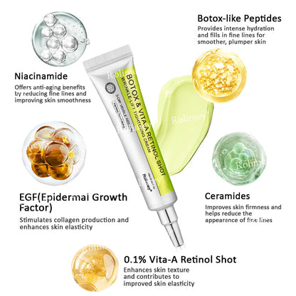 🖤Rolimey® Botox & Vita-A Retinol Shot Wrinkle-Lift Tightening cream - Last Day Promotion 70% OFF