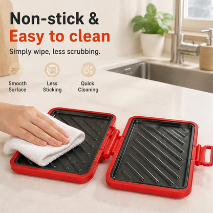 🥪 LIMITED-TIME OFFER—50% OFF! 🔥 Microwave Toaster & Sandwich Maker – Fast Cooking, Non-Stick & Easy to Clean ✨