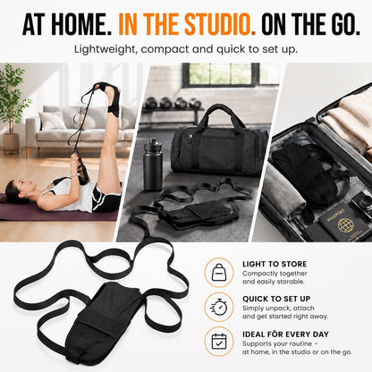 🦶Multifunctional Foot & Leg Stretching Strap - Training & Rehabilitation