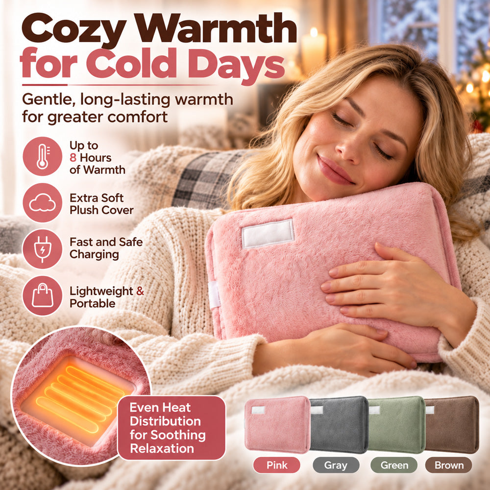 Rechargeable hot water bottles, heat packs, explosion-proof heat pads