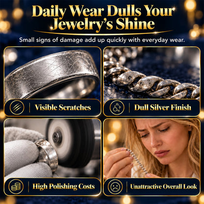 🎄🎉Pre-Christmas Sale，Jewelry Scratch Repair and Touch-Up Pen,✨ Refresh the Look of Worn Silver-Coloured Finishes
