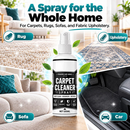 🏆  🛋️Buy 2 Get 1 Free🎁 Deep Clean Carpet Spray – Industrial-Strength Formula | Perfect for Auto Interiors, Sofas & Rugs, Effortless Stain Removal ✨