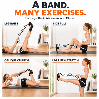 🦶Multifunctional Foot & Leg Stretching Strap - Training & Rehabilitation