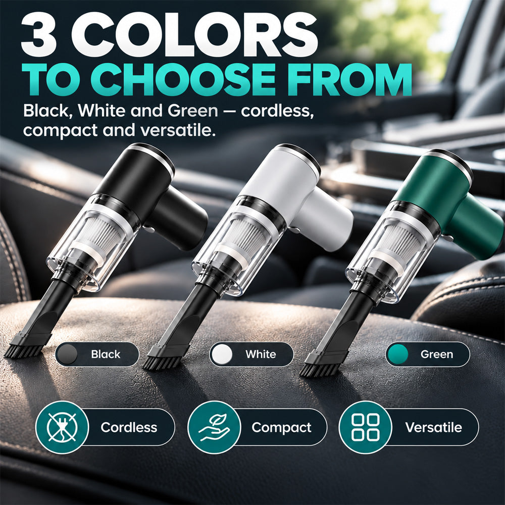 📢📢50% OFF !! ⏰ 2026 Upgraded Cordless Car Vacuum Cleaner — Compact, Lightweight & Easy to Use🚗🚗