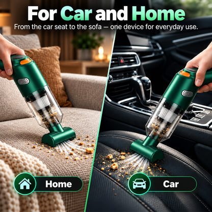 ⏰ Newly Upgraded Cordless Car Vacuum – 10000Pa Suction & 4000mAh Battery 🚗