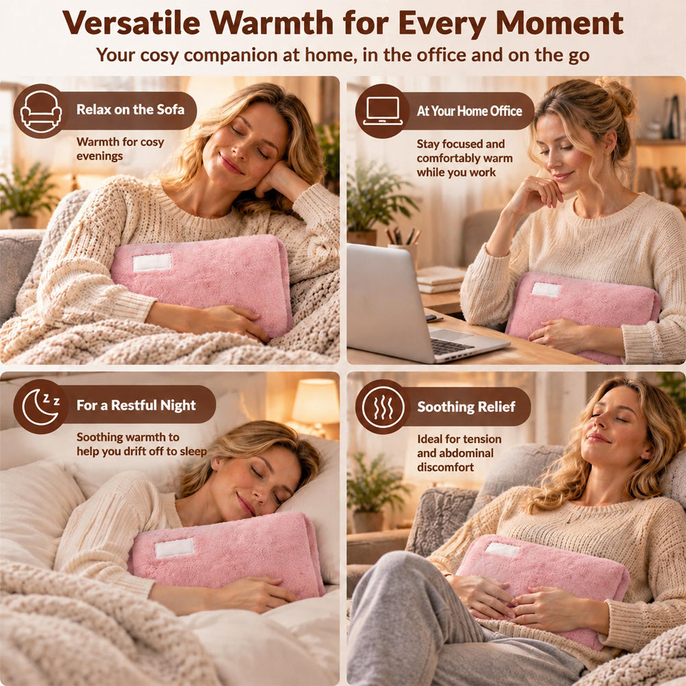Rechargeable hot water bottles, heat packs, explosion-proof heat pads