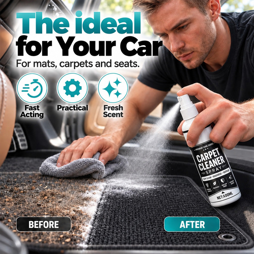 🏆  🛋️Buy 2 Get 1 Free🎁 Deep Clean Carpet Spray – Industrial-Strength Formula | Perfect for Auto Interiors, Sofas & Rugs, Effortless Stain Removal ✨