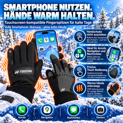 🎁Winter Outdoor Warm Electric Heated Gloves