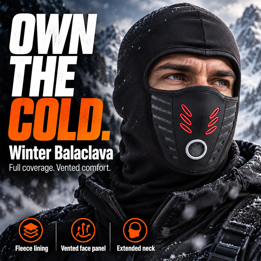 🔥Full-Face Windproof, Winter Warmth❄️ Unisex Full Face Mask – Full Coverage, Windproof & Warm ✨