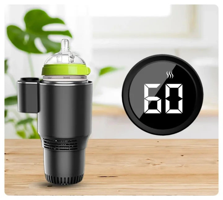🔥❄️Car Cup Holder Smart 2-In-1 Warmer And Cooler Electric