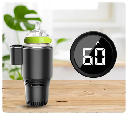 🔥❄️Car Cup Holder Smart 2-In-1 Warmer And Cooler Electric