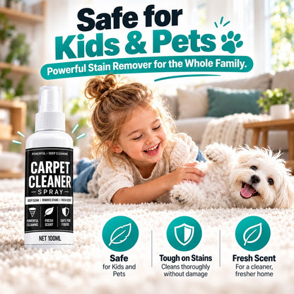 🏆  🛋️Buy 2 Get 1 Free🎁 Deep Clean Carpet Spray – Industrial-Strength Formula | Perfect for Auto Interiors, Sofas & Rugs, Effortless Stain Removal ✨
