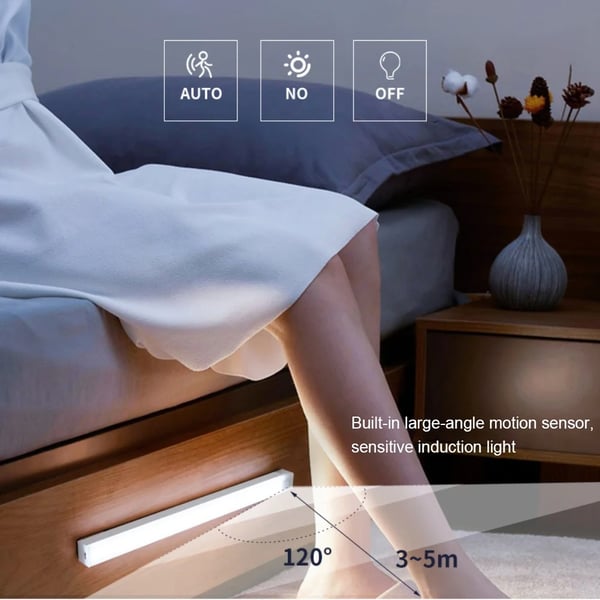 🎁Last Day Buy 2 Get 1 Free💡 Punch-free Smart Sensor Magnetic Rechargeable LED Lights -Remifa®