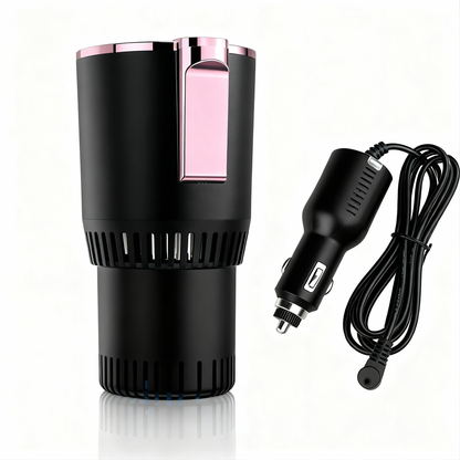 🔥❄️Car Cup Holder Smart 2-In-1 Warmer And Cooler Electric
