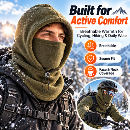 ⌛❄️Limited‑Time 60% OFF ❄️ 3-in-1 Coverage | Thermal Balaclava Face Mask with Adjustable Drawstring