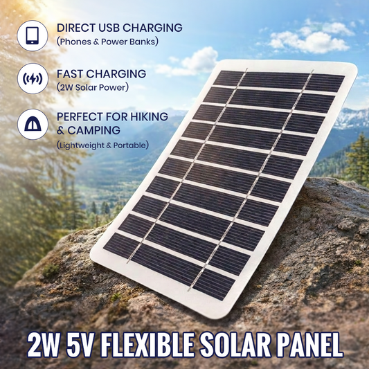 2W 5V Flexible Solar Panel