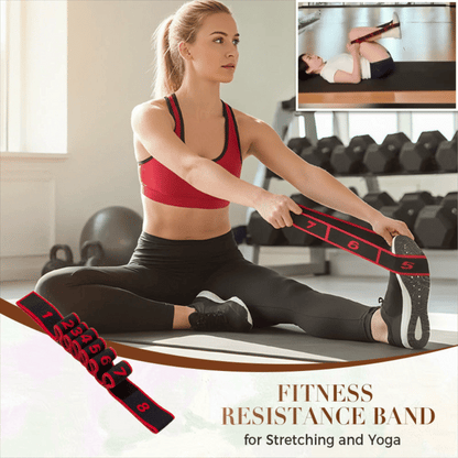 🎉Flash Sale(🚀50%OFF)🧘‍♀️ Stretch deeper, move more freely – Resistance band, wherever you are