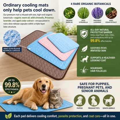 🔥Summer Hot Sale 50% OFF🧊Premium Cooling Mat For Pet