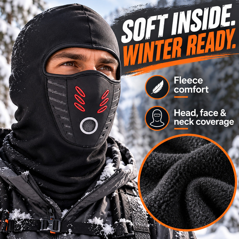 🔥Full-Face Windproof, Winter Warmth❄️ Unisex Full Face Mask – Full Coverage, Windproof & Warm ✨
