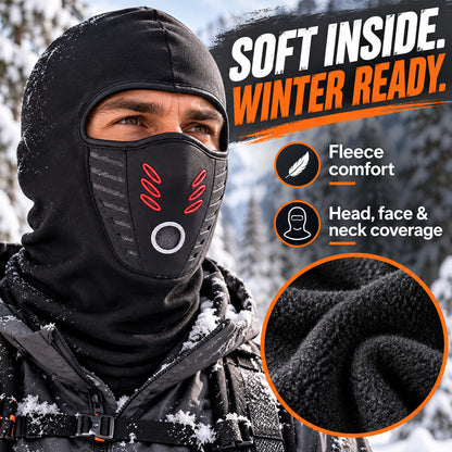 🔥Full-Face Windproof, Winter Warmth❄️ Unisex Full Face Mask – Full Coverage, Windproof & Warm ✨