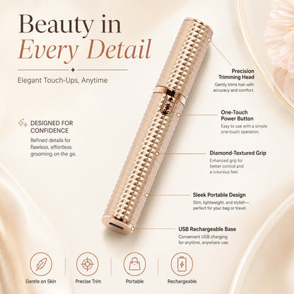 🔥3-in-1 Electric Beauty Tool — Your Salon-Like Look At Home Shape Perfect Brows, Remove Unwanted Facial Hair & Stay Smooth In Seconds With One Easy-To-Use Grooming Device