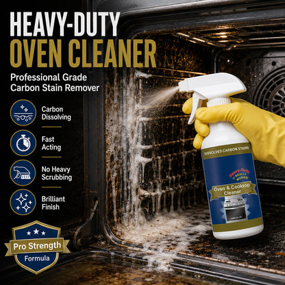 💥 LAST DAY SALE｜50% OFF 🌻Heavy Duty Oven & Cooktop Cleaner Spray