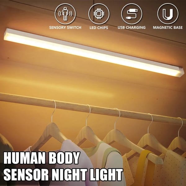 🎁Last Day Buy 2 Get 1 Free💡 Punch-free Smart Sensor Magnetic Rechargeable LED Lights -Remifa®