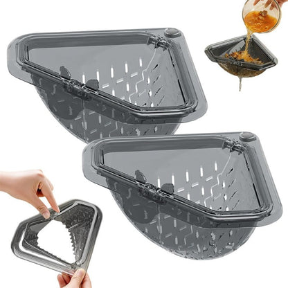 🧺🔄Magnetic Sink Drain Basket🖐️ No-Touch Sink Strainer – Press, tip & keep your hands clean. 🧲 Magnetic, 📐 space-saving & 🧺 mess-free.