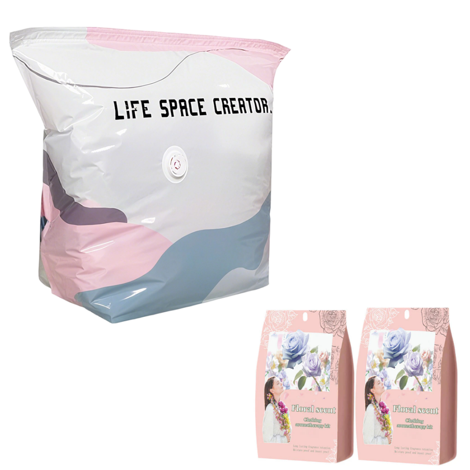 💐 BUY 2, GET 1 FREE!🧳No‑Pump Vacuum Storage Bags – Press & seal, no pump needed. Saves 80% space, keeps clothes dry & dust‑free. Perfect for bulky bedding & off‑season gear. 🛏️🗄️