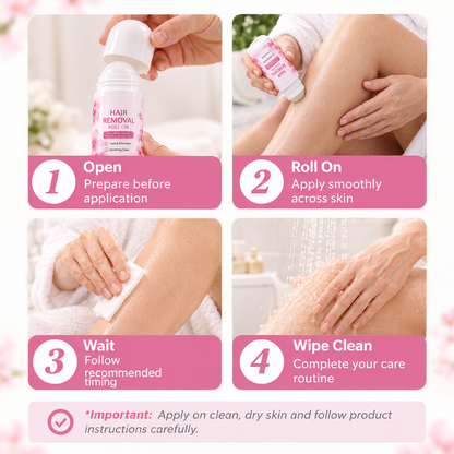 Gentle Smooth Roll-On Body Hair Removal