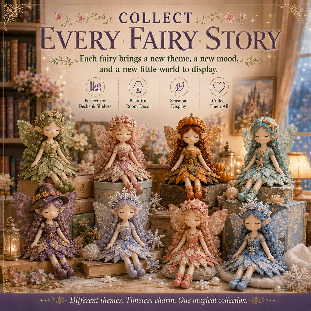 🥳2026 HOT SALE🥳💞50K+ SOLD!🧵✨ 50% OFF! Fairy Patchwork DIY Collection – Stitch 4 unique fairies, create keepsakes to treasure. Perfect for craft lovers & magical gifts! 🧚‍♀️💫
