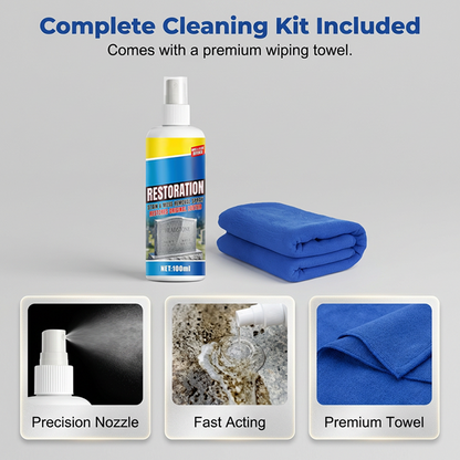 ⏰BUY 2 GET 1 FREE!🎁Headstone Cleaning & Restoration Spray – Remove Stains Instantly