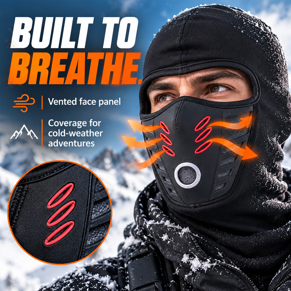 🔥Full-Face Windproof, Winter Warmth❄️ Unisex Full Face Mask – Full Coverage, Windproof & Warm ✨